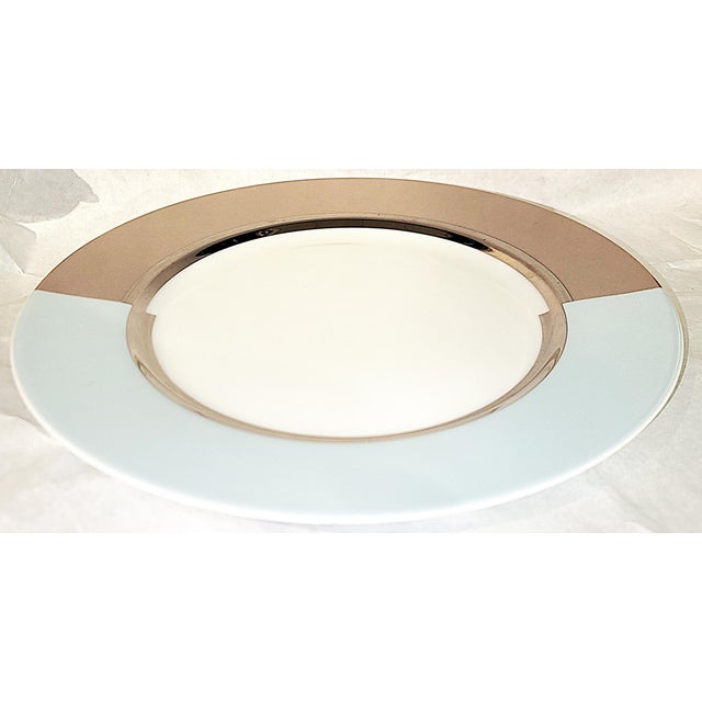 Bernardaud Bernardaud Limoges Fr Fusion Dinner Plates, Set of 6 For Sale - Image 4 of 9
