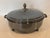 Empire-style covered vegetable dish Tripod base in the shape of claws Pine cone-shaped lid handle Good condition, needs...