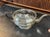 English silver-plated metal service from the 1930s, consisting of a teapot, a sugar bowl and a milk jug - teapot...
