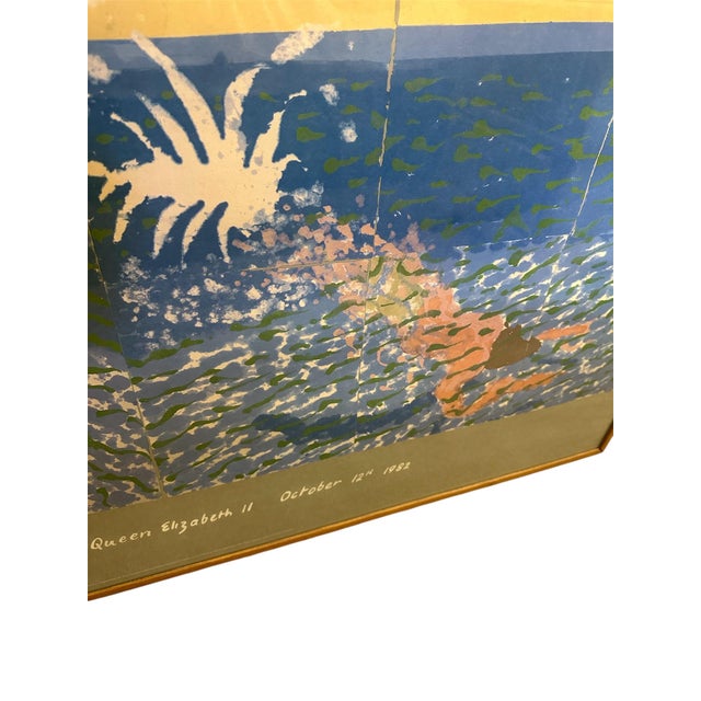 1980s 1980s David Hockney, a Diver From Paper Pools Lithograph For Sale - Image 5 of 8
