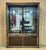 Shop Cabinet in Oak with Sliding Glass Doors For Sale - Image 4 of 18