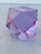 Crystal Dodecahedron paperweight or scultture alone, a splendid crystal in geometric form. The measurements are 2" by 3"...