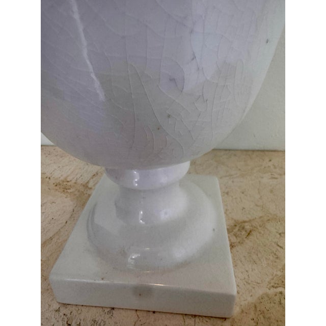 Vintage Portuguese Ceramic Lemon Tree Topiary Sculpture for Great City Traders San Francisco For Sale In West Palm - Image 6 of 9