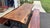Live-Edge Dining Table + 2 Benches For Sale - Image 4 of 7