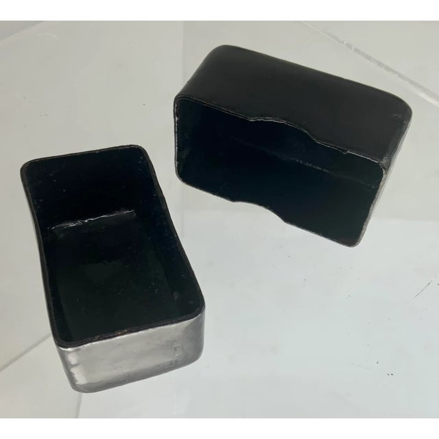 Vintage Japanese Miniature Laquer Box For Sale - Image 4 of 8