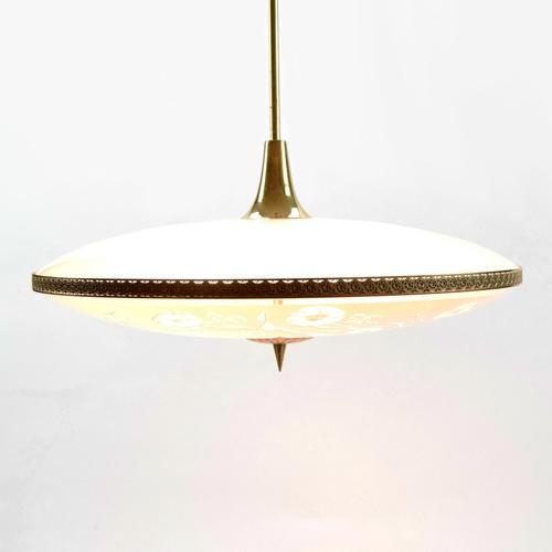 Colorful light, of interesting shape, is probably the result of the work of the designer Pietro Chiesa, who was active at...