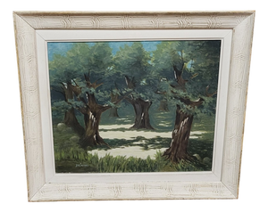 Brémond, Landscape, 20th Century, Oil on Panel, Framed