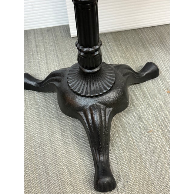 Wood Pottery Barn Rae Wood Accent Table For Sale - Image 7 of 12