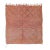 1980's Moroccan Pink Wool Rug - 6.2 X 5.8 Ft For Sale