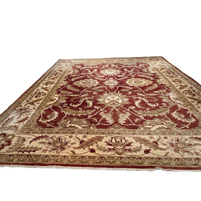 2010s Pasargad Fine Hand Knotted Farahan Design For Sale - Image 4 of 10