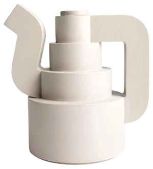 Greige Plakkenpot H Coffee Pot by Hanna Kooistra