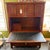 Wood Arhaus Secretary Desk W/ Drop-Front Leather Writing Surface & Brass Hardware For Sale - Image 7 of 12