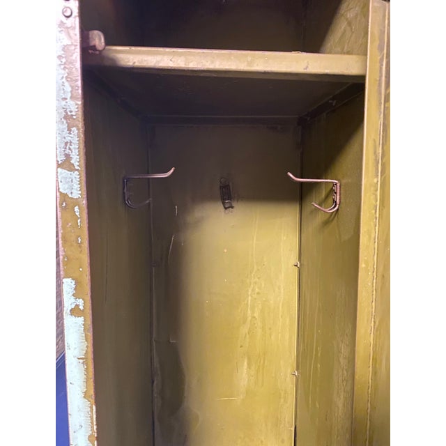 1960s Green Distressed Lockers For Sale - Image 9 of 10