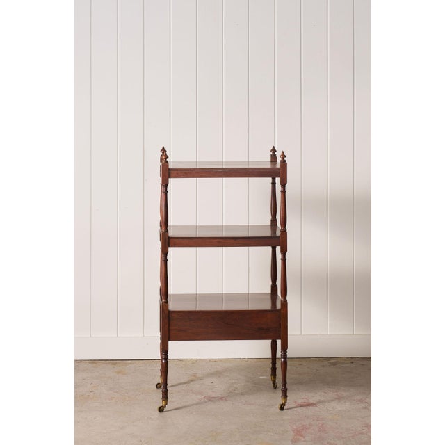 19th Century English Rosewood Whatnot (C. 1945) For Sale - Image 11 of 11