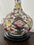 English Imari Porcelain Table Lamp Blue Red Green Gilt For Sale - Image 4 of 8