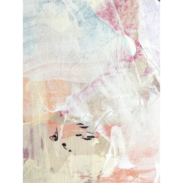 "Snow Sky" 2024 Framed Original Painting by Jessalin Beutler For Sale In Seattle - Image 6 of 6