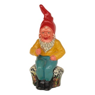 Vintage Terracotta Garden Gnome, 1980s For Sale