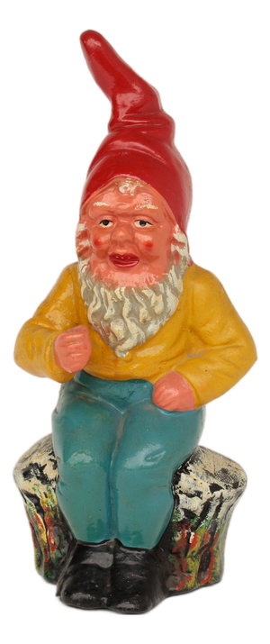 Vintage Terracotta Garden Gnome, 1980s