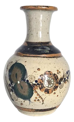 1970s Vintage Ken Edwards El Palomar Tonalá Mexico Ceramic Vase