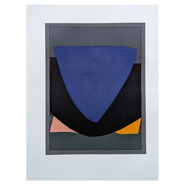 Victor Vasarely, Octal 7, 1972, Chromolithograph For Sale