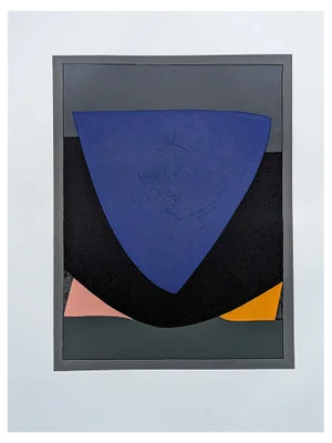Victor Vasarely, Octal 7, 1972, Chromolithograph