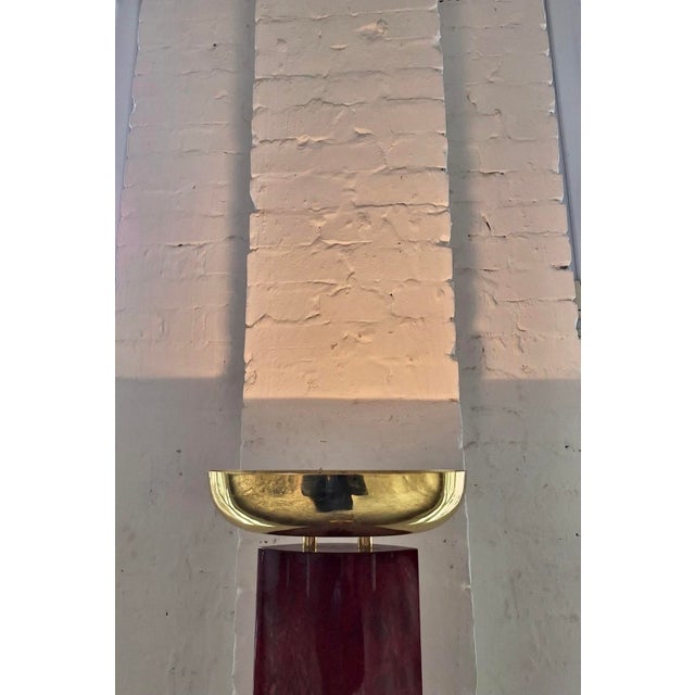 Model 2591 Floor Lamp in Parchment from Aldo Tura For Sale - Image 12 of 18