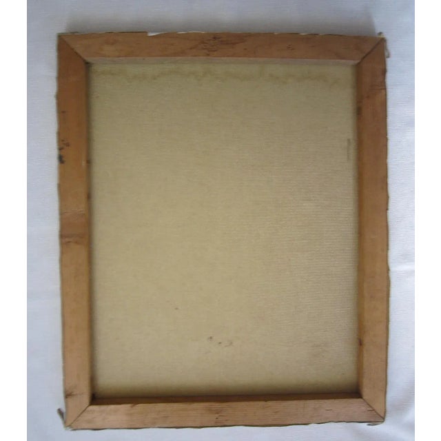 1950s 1950's French Painting Champs Elysees, M. Abrect For Sale - Image 5 of 8