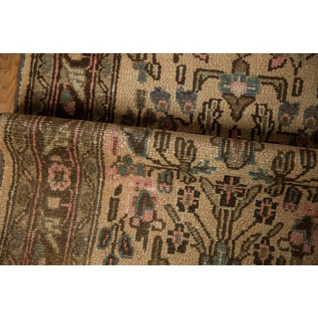 Textile Vintage Distressed Bibikabad Rug Runner - 2'9" x 10'3" For Sale - Image 7 of 11