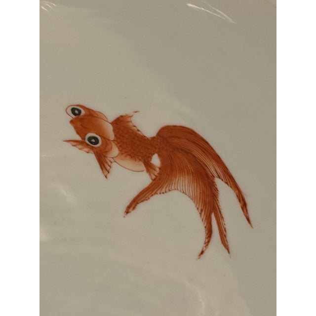 Blue Maitland Smith Koi Bowl Planter For Sale - Image 8 of 10