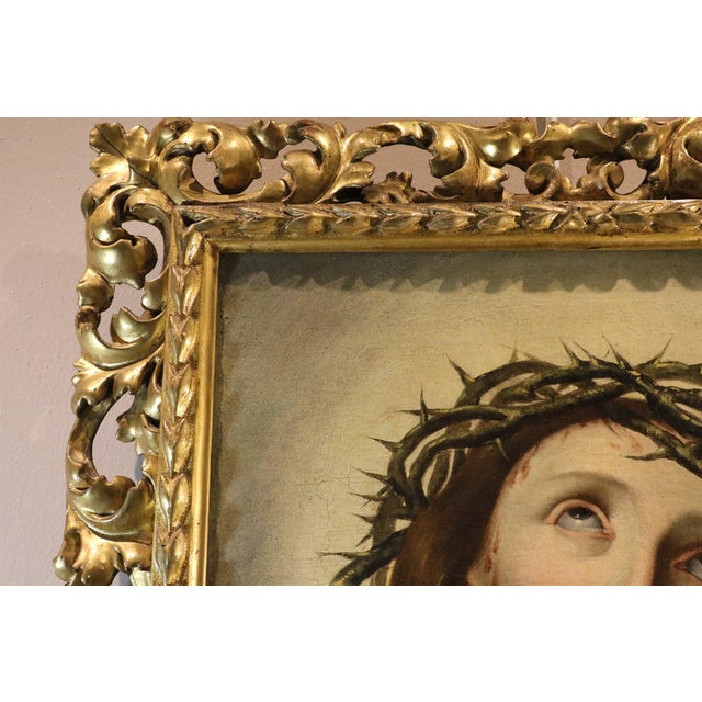 Guido Reni, Ecce Homo, 1660, Oil on Canvas For Sale - Image 9 of 15