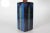 Mid-Century Modern Tall Danish Sculptural Table Lamp with Glossy Dark Blue Glaze by Søholm, 1960s For Sale - Image 3 of 12