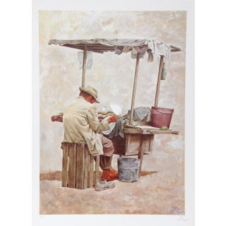 Vic Herman 'Store Keeper From Guadalajara' Print For Sale