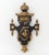 Neoclassical Neoclassical Style Ebonized & Gilt Sconces, Pair For Sale - Image 3 of 11