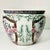 Vintage Chinoiserie Boho Chic Hollywood Regency Pink Famille Rose Koi Fish Bowl Planter. For Sale - Image 11 of 13
