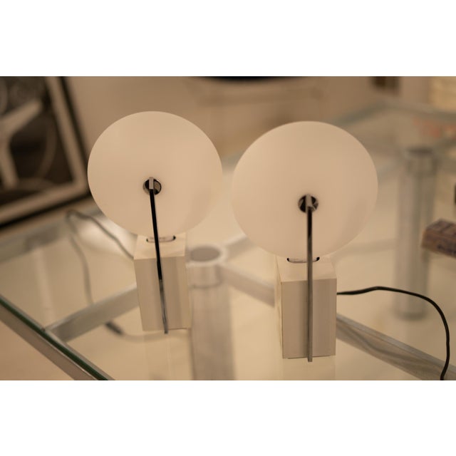 Model 10606 Lamps by Sabine Charoy, 1981, Set of 2, in Good conditions. Designed 1980 to 1989 This piece is attributed to...