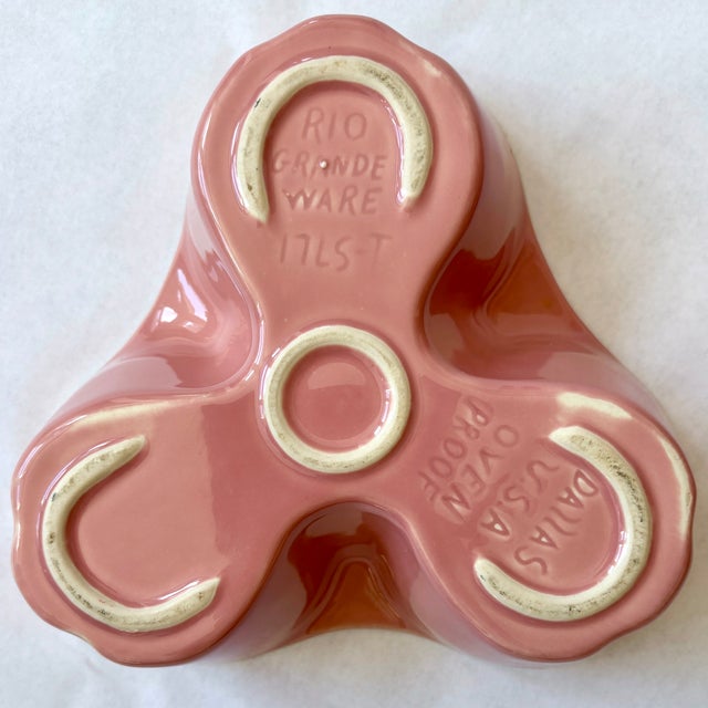 Mid Century Rio Grande Lazy Susan Chip & Dip Set- 8 Pieces For Sale - Image 4 of 10