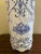 1980s Vintage Portuguese Blue and White Porcelain Umbrella Stand For Sale - Image 5 of 9