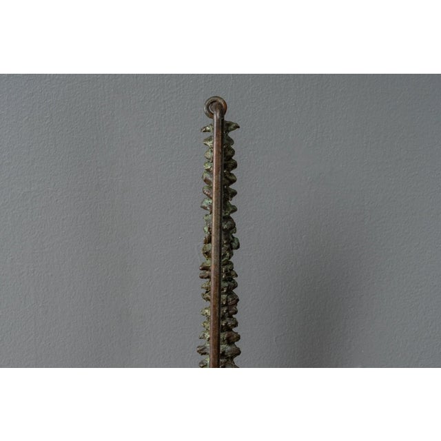 Bronze Cast Bronze Spinal Sculpture For Sale - Image 8 of 8
