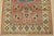Textile Kazak Runner 2’2” X 5’7” Pink Wool Tribal Hand-Knotted Oriental Rug For Sale - Image 7 of 9
