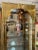 Mastercraft 1990s Mastercraft Style Brass + Glass Lighted Display Cabinet For Sale - Image 4 of 12