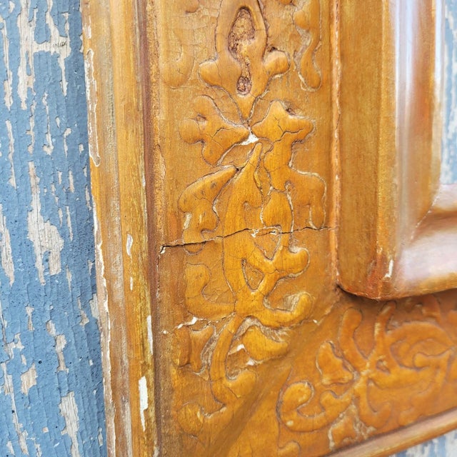 17th Century Style Lacquered Wooden Frame, Italy, Late 19th-Early 20th Century For Sale - Image 10 of 13