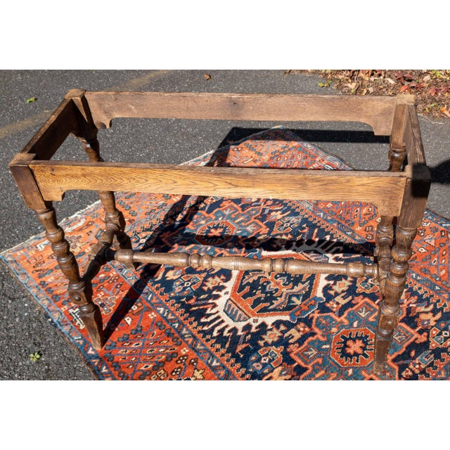 Early 20th Century Arts and Crafts Copper Clad Top Spanish Jacobean Revival Sofa Table For Sale - Image 14 of 18