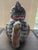 Mid-Century Japanese Ceramic Tabby Cat Figural Teapot For Sale - Image 4 of 9