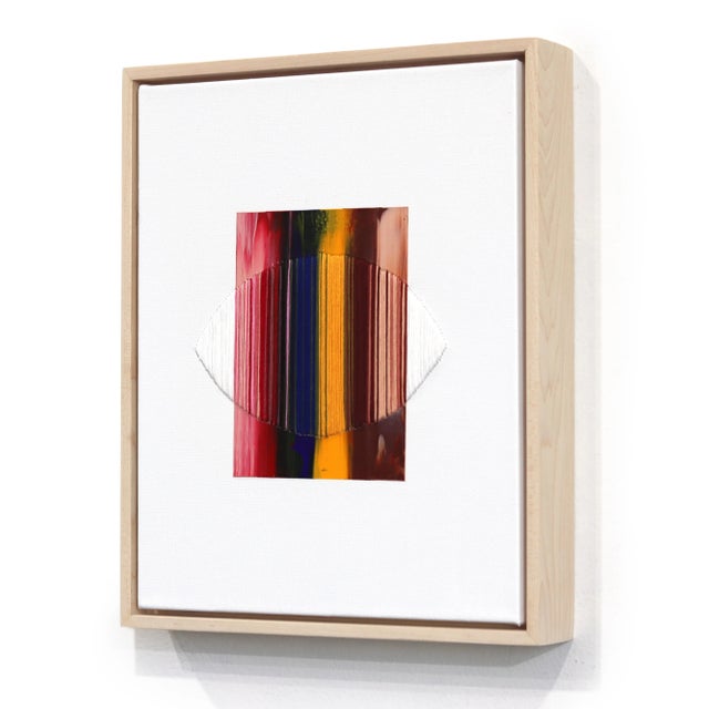 Poor Metronomes of Color - Framed Abstract Contemporary Original Artwork by Raul De La Torre For Sale In Los Angeles - Image 6 of 9