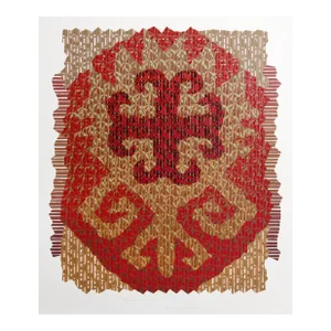Edward Hansen, Serghana Wheat, Screenprint