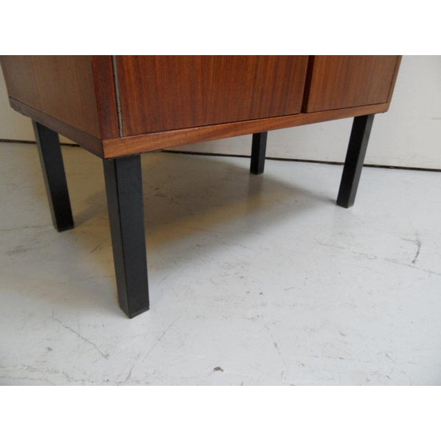 Wood Mid-Century 2 Door Cabinet, 1950s For Sale - Image 7 of 10