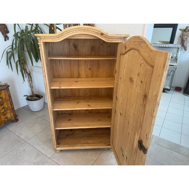 Gründerzeit Farmhouse 1-Door Cupboard in Wood For Sale - Image 14 of 18