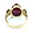 14k Yellow Gold Ruby Ring For Sale - Image 4 of 7