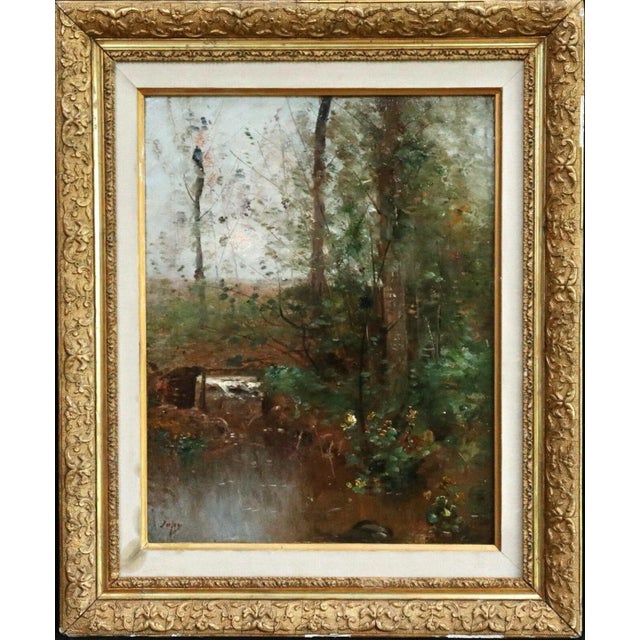 The Stream Louis Aimé Japy 1840–1916 Hammer Prices to $43,000 For Sale - Image 9 of 9