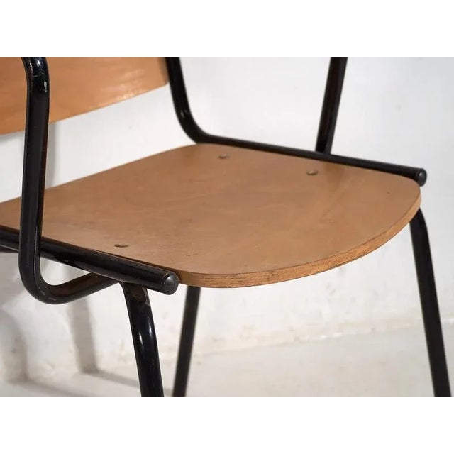 Vintage Office Chair with Armrests, 1950 For Sale - Image 5 of 7